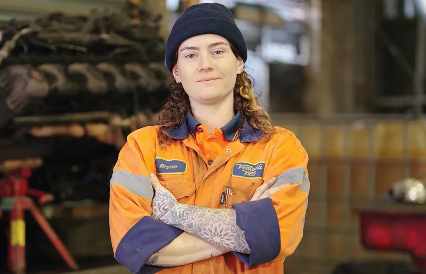 Apprentice diesel mechanic