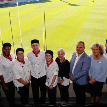 Cookers Apprentices with their supervisors